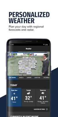 WANE 15 - News and Weather android App screenshot 0